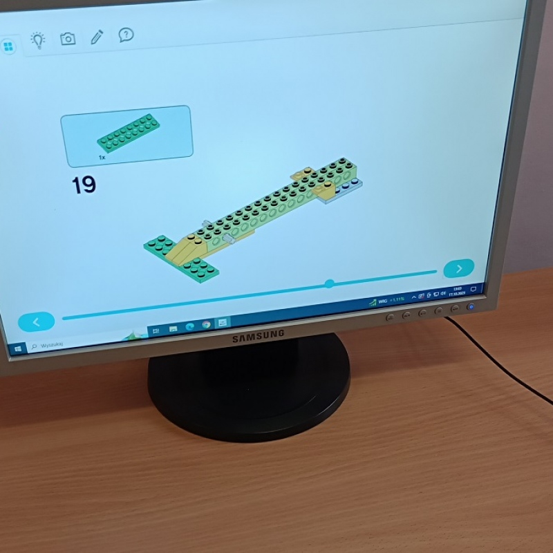 instrukcja budowy w LEGO WeDo