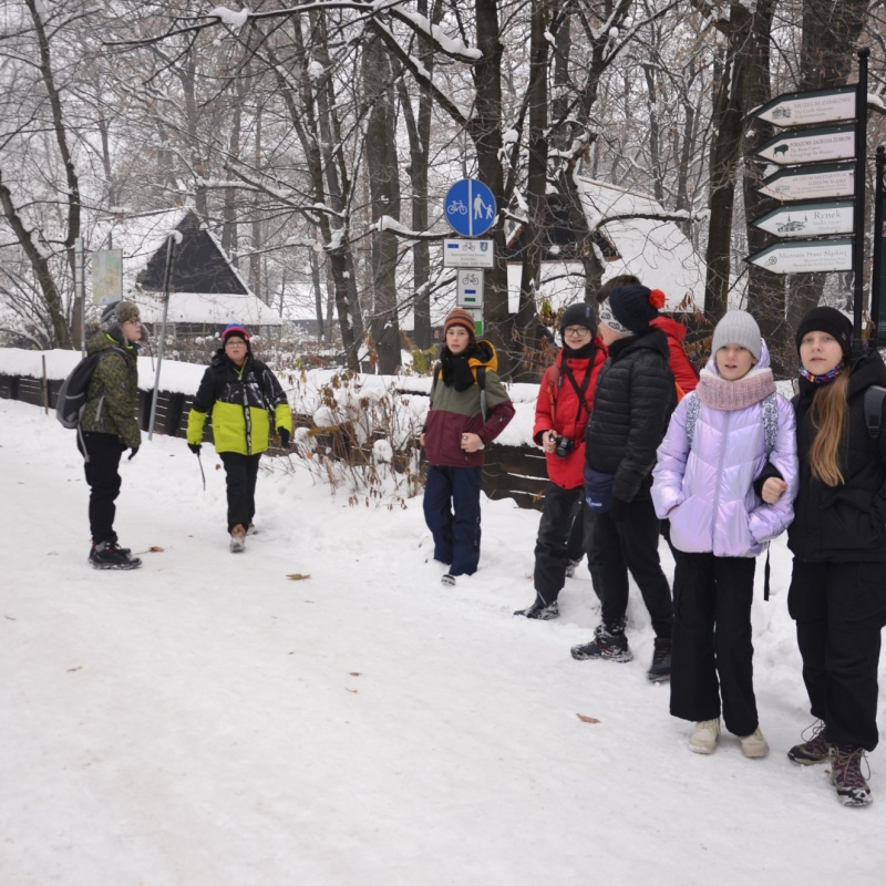 Park dworcowy w Pszczynie - początek trasy