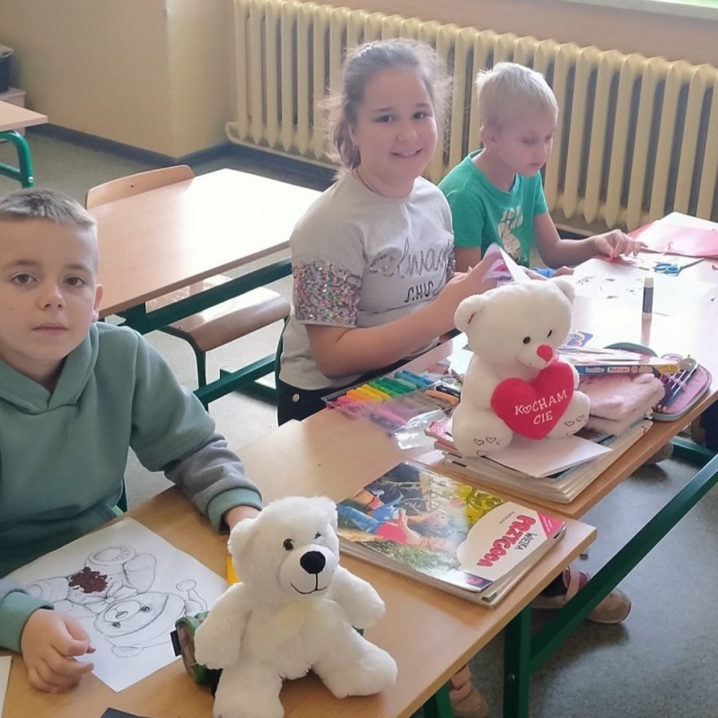 Klasa 3b z miśkami