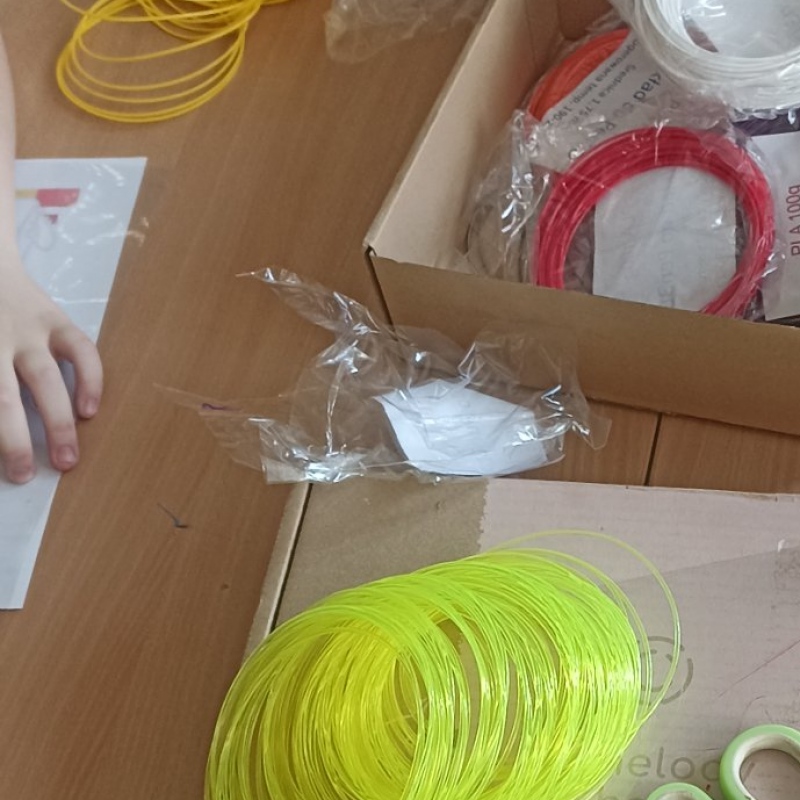 Prace z długopisami 3D