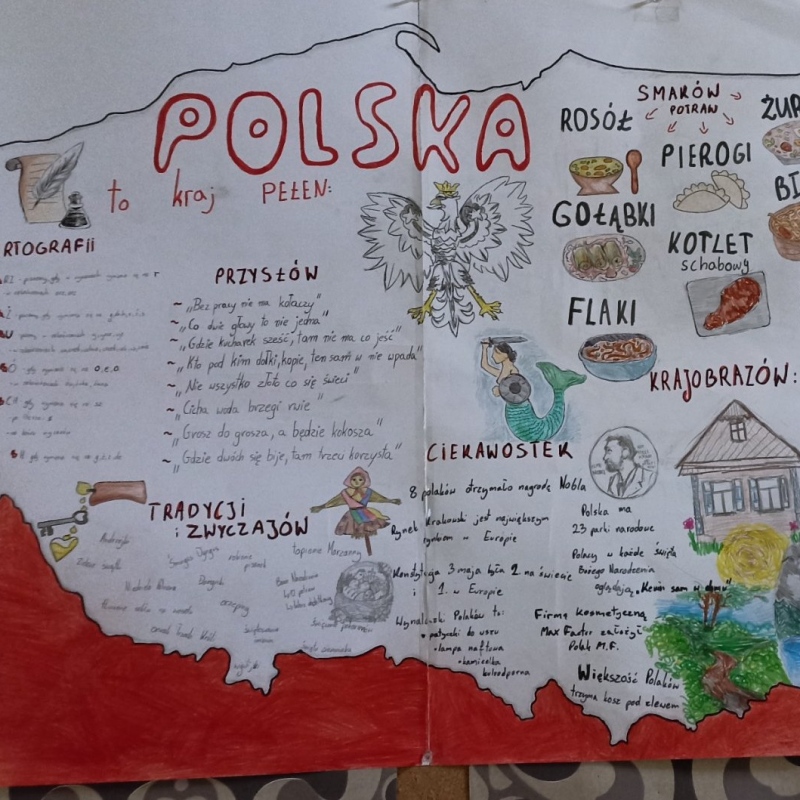 Plakat klasy 8