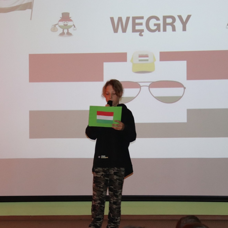 Uczeń czyta o Węgrzech