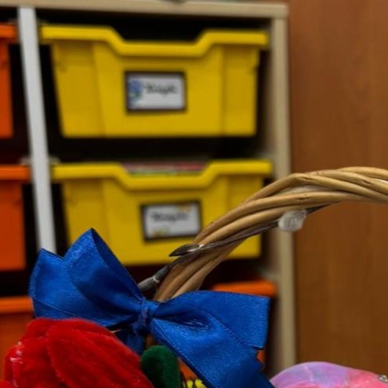 koszyczek z pisankami