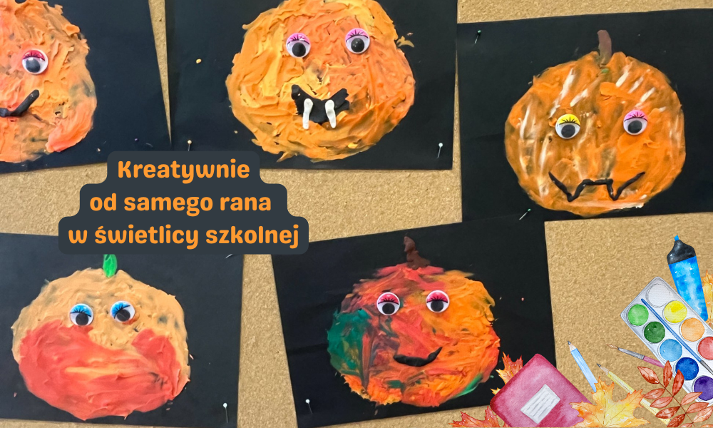 foto:  Kreatywnie w świetlicy szkolnej