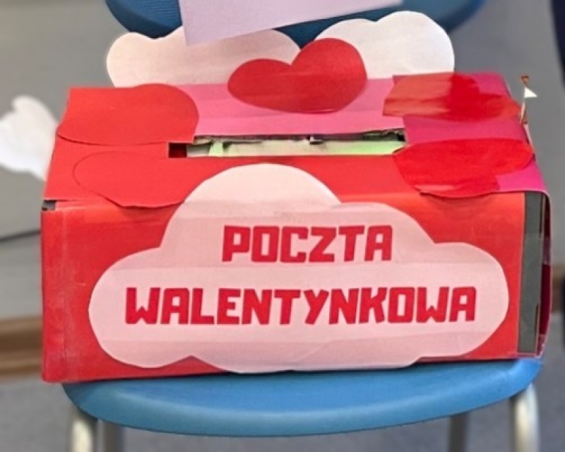 foto:  Świetlicowa poczta walentynkowa